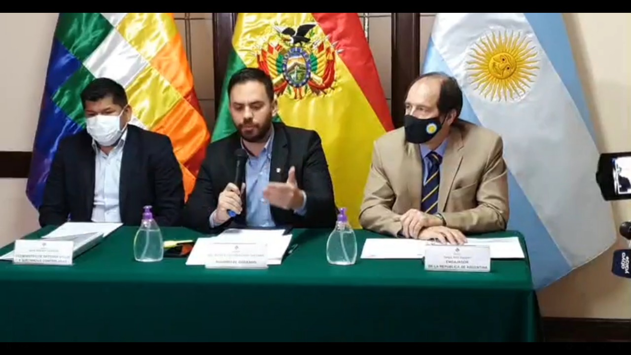 Bolivia y Argentina trabajarán en la desarticulación de organizaciones trasnacionales que se dedican al narcotráfico