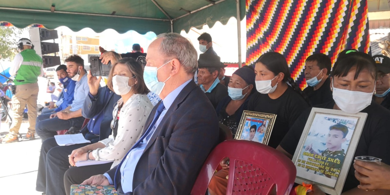 GIEI-Bolivia presenta en Huayllani el informe sobre la masacre de Sacaba de 2019