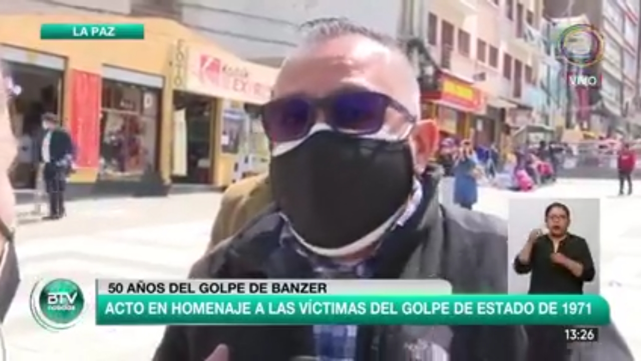 Cox: Recordar los 50 años de la dictadura de Banzer es estar atento a las dictaduras disfrazadas