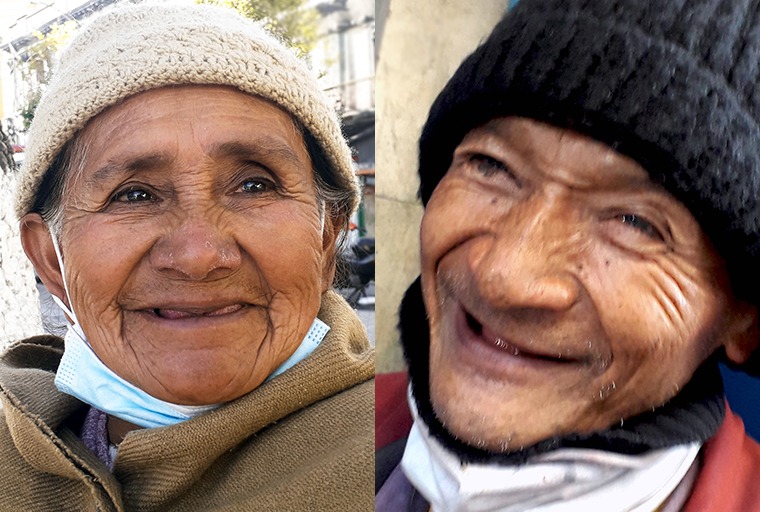 “El Brillo” y Nicolasa Quispe, dos adultos mayores que aseguran que el amor a sus hijos es su razón de vida