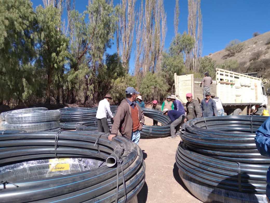 Gobierno implementa sistemas de riego para incrementar la producción y comercialización de frutas en Potosí