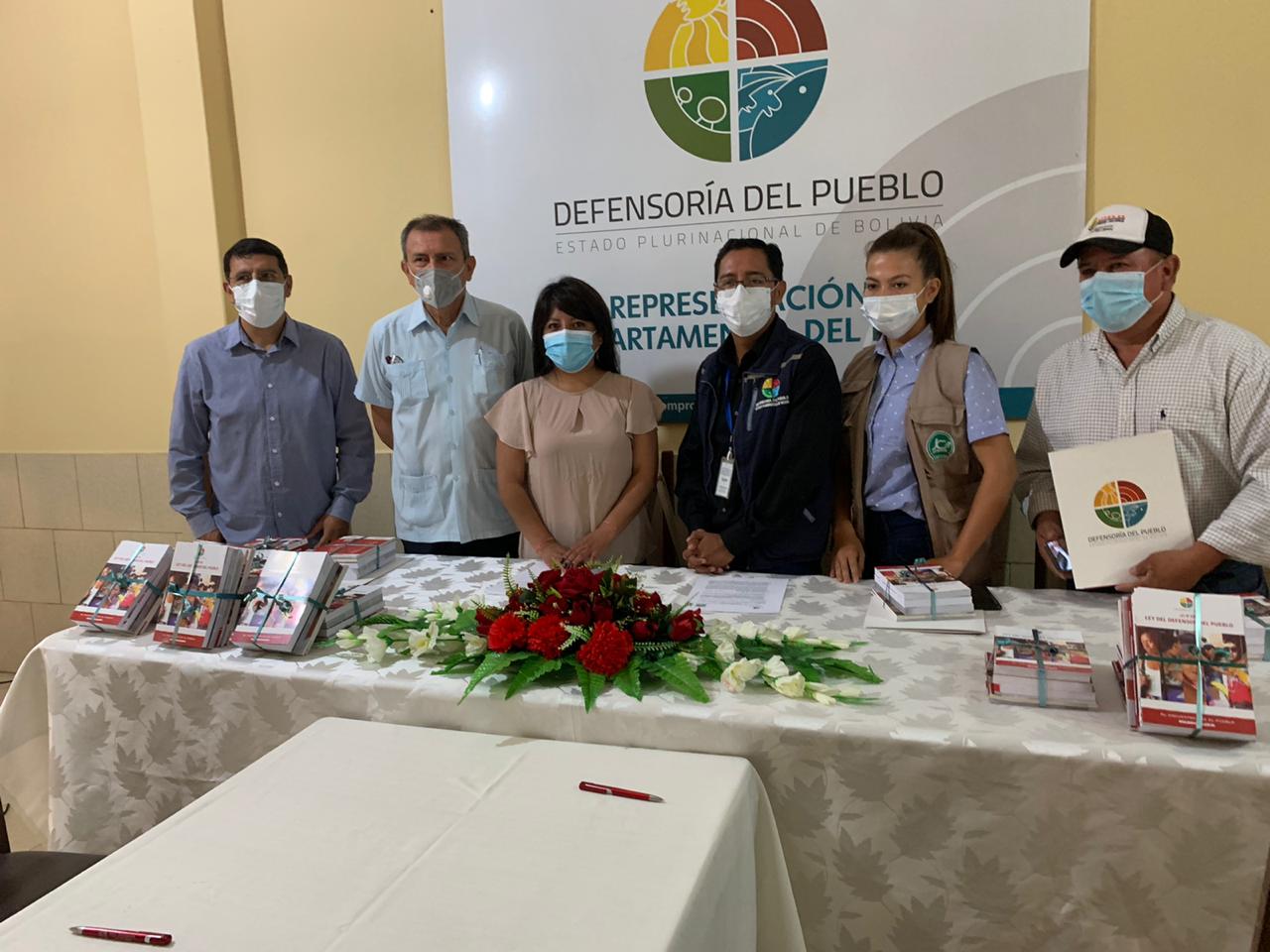 Defensoría del Pueblo firma convenios con medios de comunicación para promover los derechos humanos en Beni