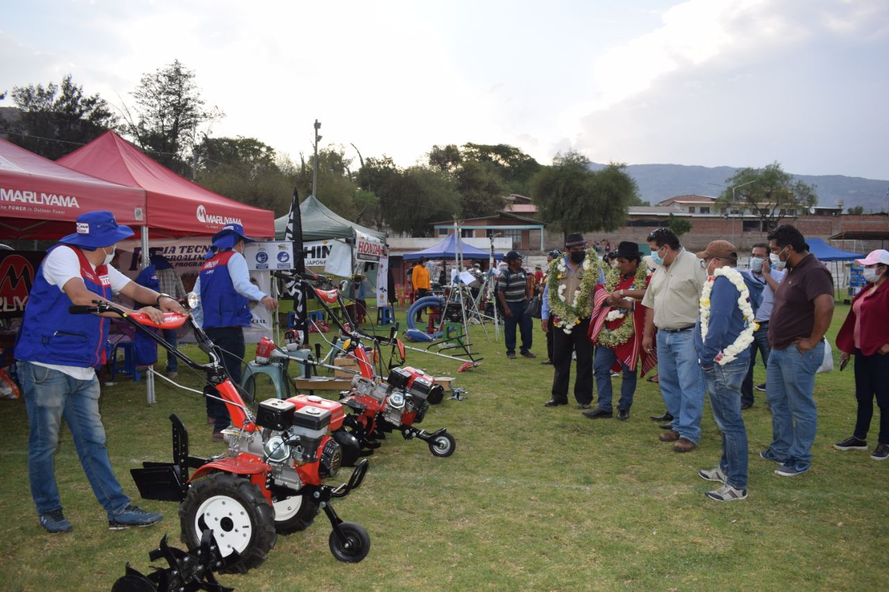 Cochabamba: Gobierno destina más de Bs 8 millones para fortalecer producción agrícola en Capinota