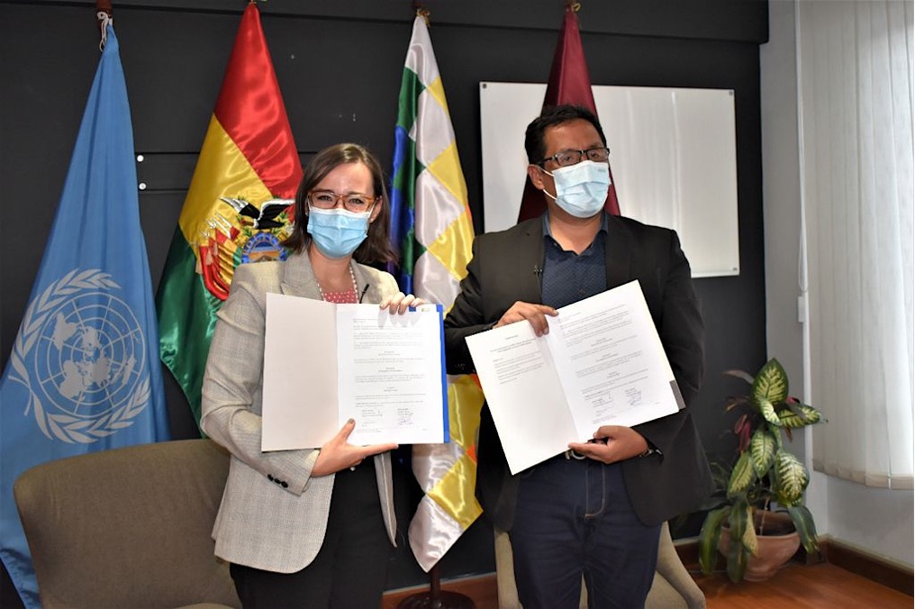 PNUD y Agetic buscan reducir la brecha digital en Bolivia