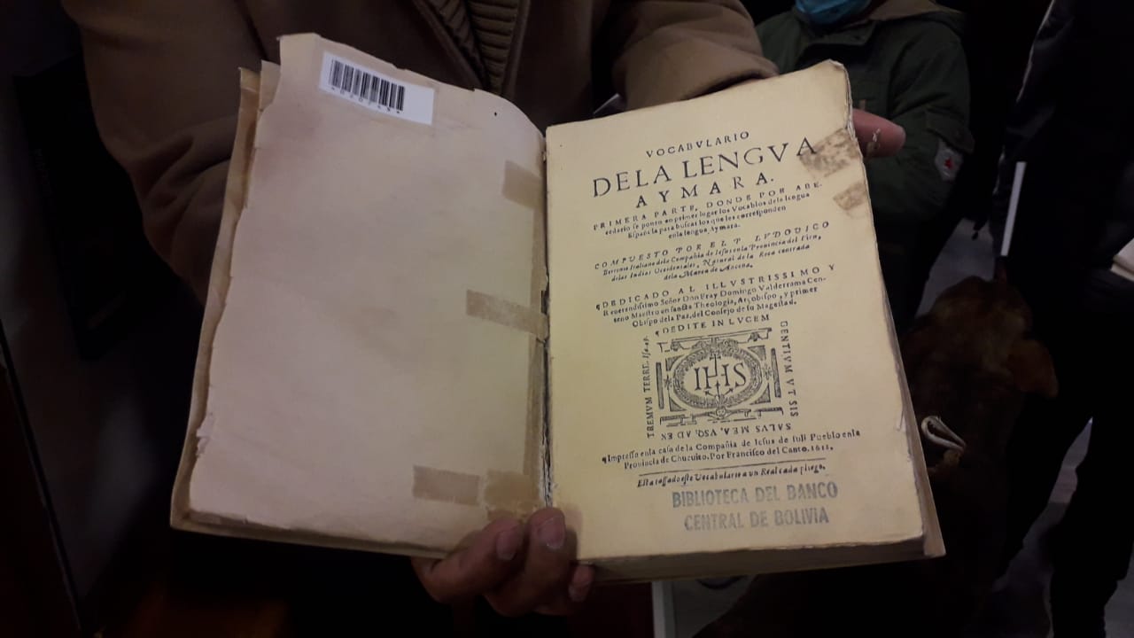 “Joyas bibliográficas” expone la Biblioteca Casto Rojas del Banco Central de Bolivia en la FIL 2021