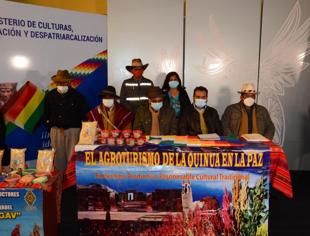 Promueven feria departamental de la Quinua en La Paz