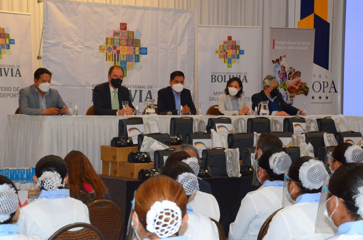 Alemania entrega a Bolivia equipos e insumos médicos para fortalecer el sistema de salud