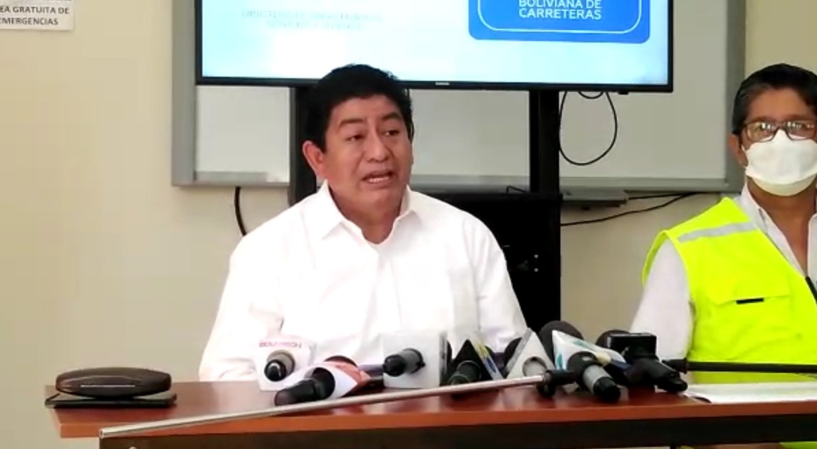 Ministro advierte que un día de paro causará la pérdida de Bs 6 millones solo para el Ministerio de Obras Públicas