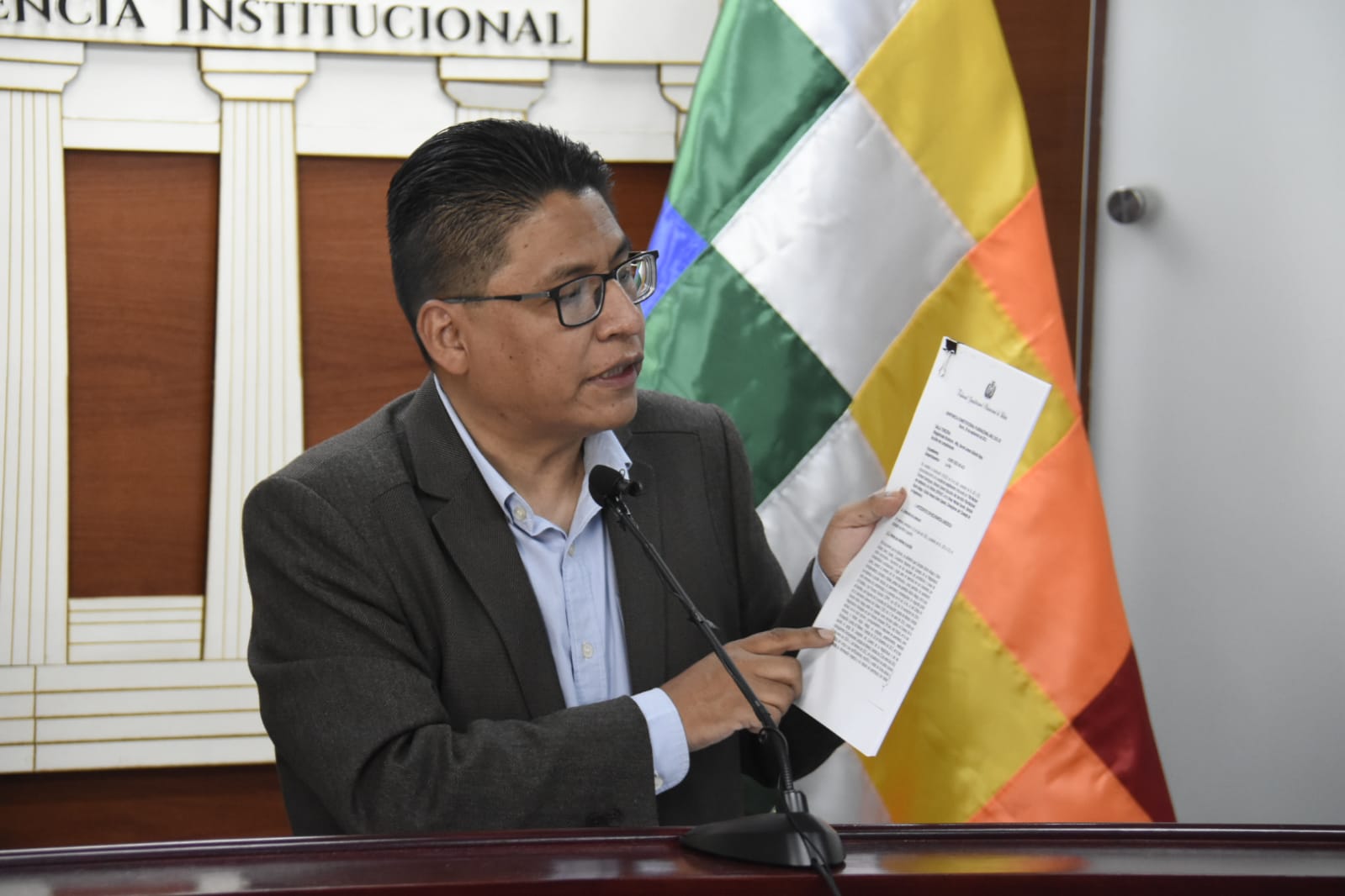 Ministro de Justicia: Sentencia del TCP ratifica que en Bolivia hubo golpe de Estado en 2019 (adelanto)