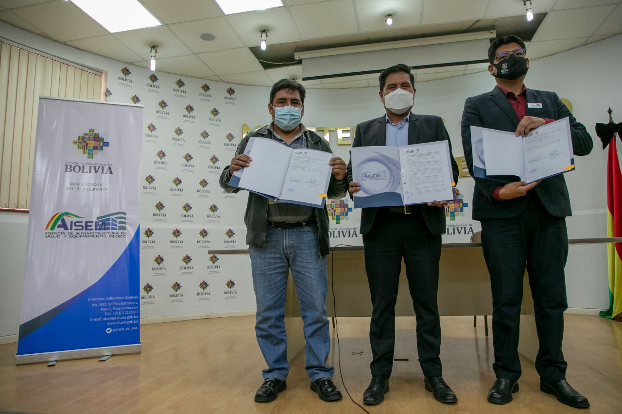 Gobierno garantiza más de Bs 50 millones para equipamiento del hospital de Culpina en Chuquisaca