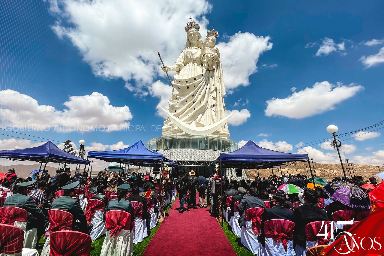 Oruro celebra 415 años de su fundación con la perspectiva de retomar su crecimiento económico