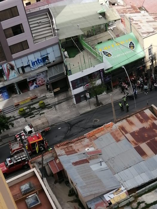Reportan tres heridos tras la explosión de una garrafa en la zona de Sopocachi de La Paz
