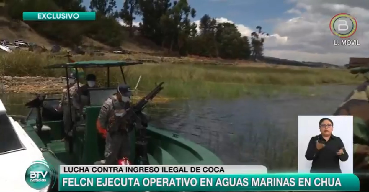 FELCN desplaza a más de 140 efectivos en el operativo antidroga “Aguas Marinas” en el lago Titicaca