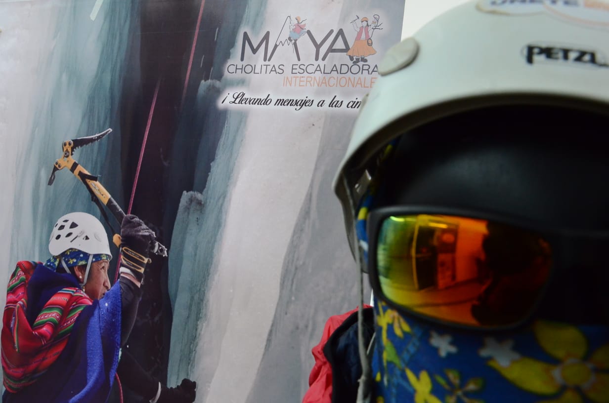 Cholitas Escaladoras Maya presentan proyecto “Mama Pacha” y anuncian escalada al Sajama