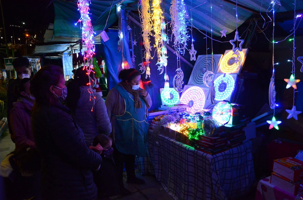 Preferia Navideña en La Paz busca impulsar la economía con miras a las fiestas de fin de año