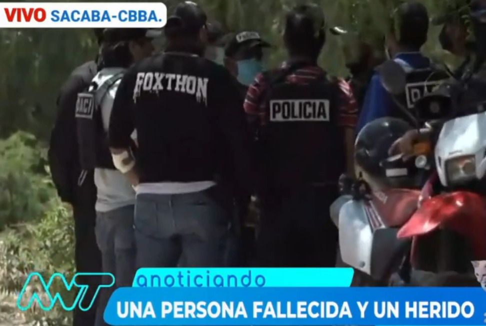 Cochabamba: Reportan un policía herido y la muerte de un civil tras balacera en Sacaba