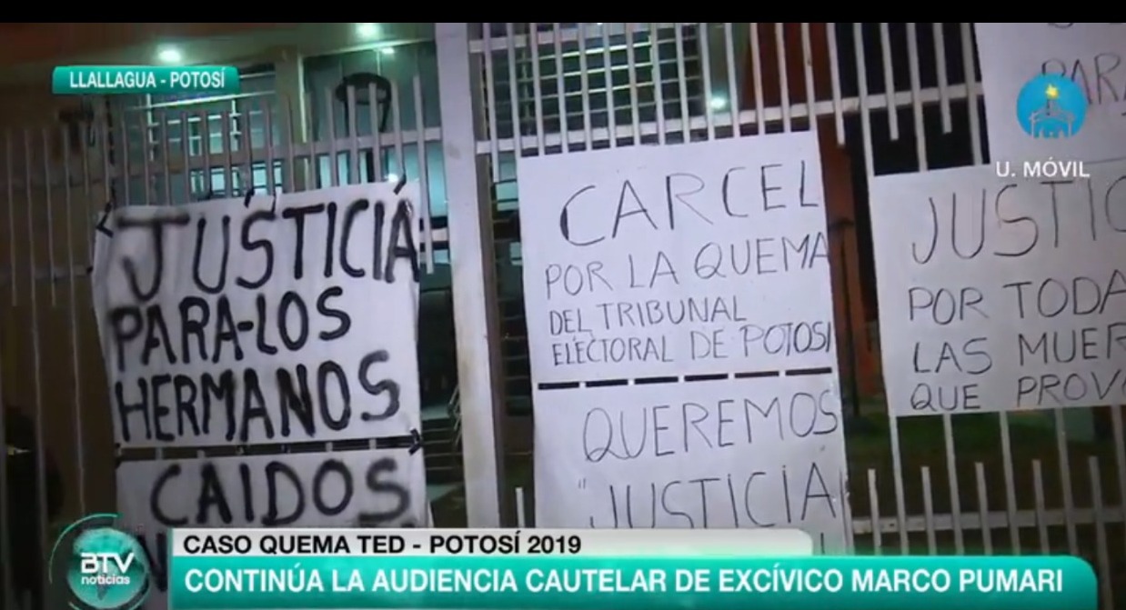 Imputación de Pumari respeta el debido proceso; Ministerio Público pide su detención preventiva en el penal de San Pedro