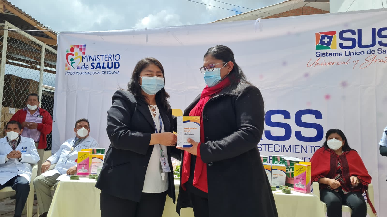 Chuquisaca recibe del Gobierno nacional medicamentos e insumos por más de Bs 5 millones para combatir cuarta ola