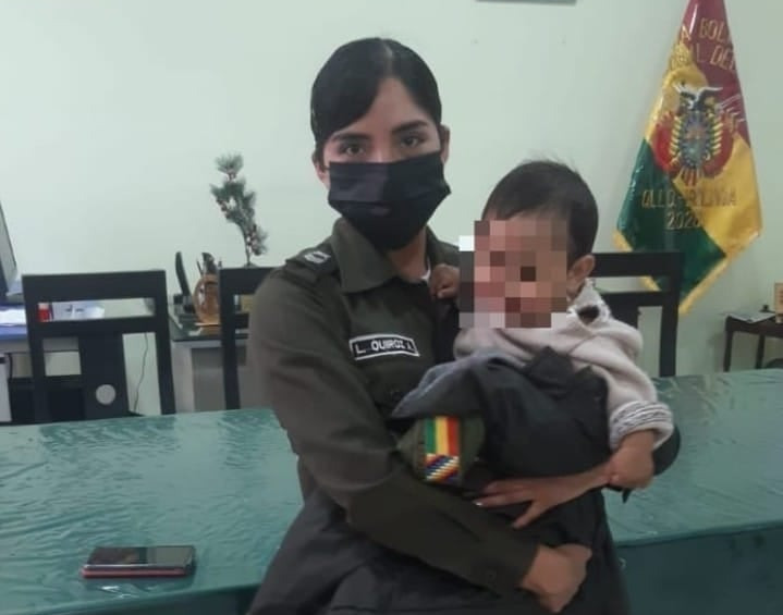 Policía rescata a bebé de ocho meses raptado en Quillacollo