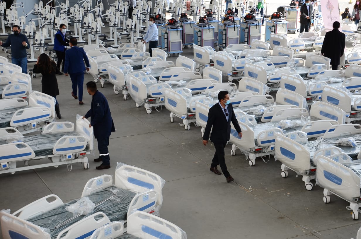 Gobierno entrega 49 unidades de terapia intensiva para adultos y niños en la lucha contra el COVID-19 (amplia)