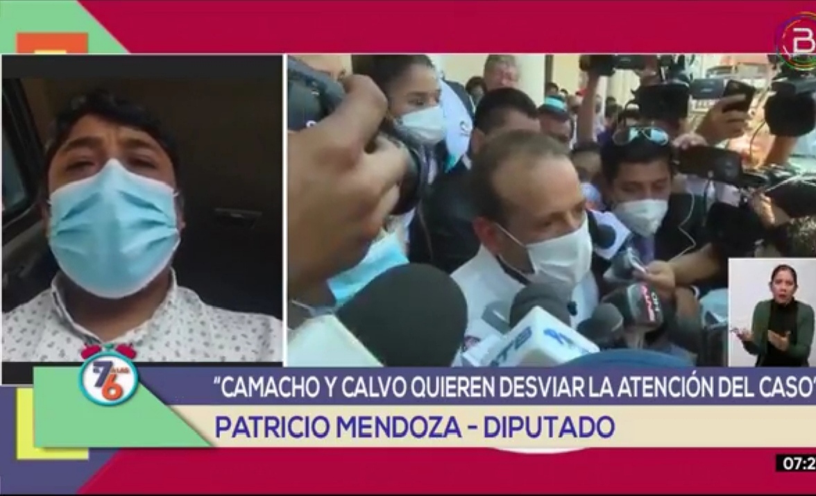 Diputado Mendoza: Camacho y Calvo usan la institucionalidad cruceña para desviar investigación del caso ítems fantasmas
