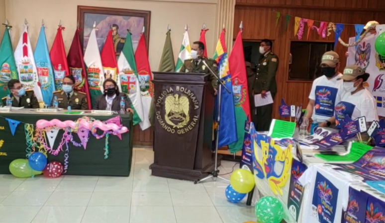 La Paz: FELCV presenta campaña “Disfrutemos el Carnaval sin violencia”