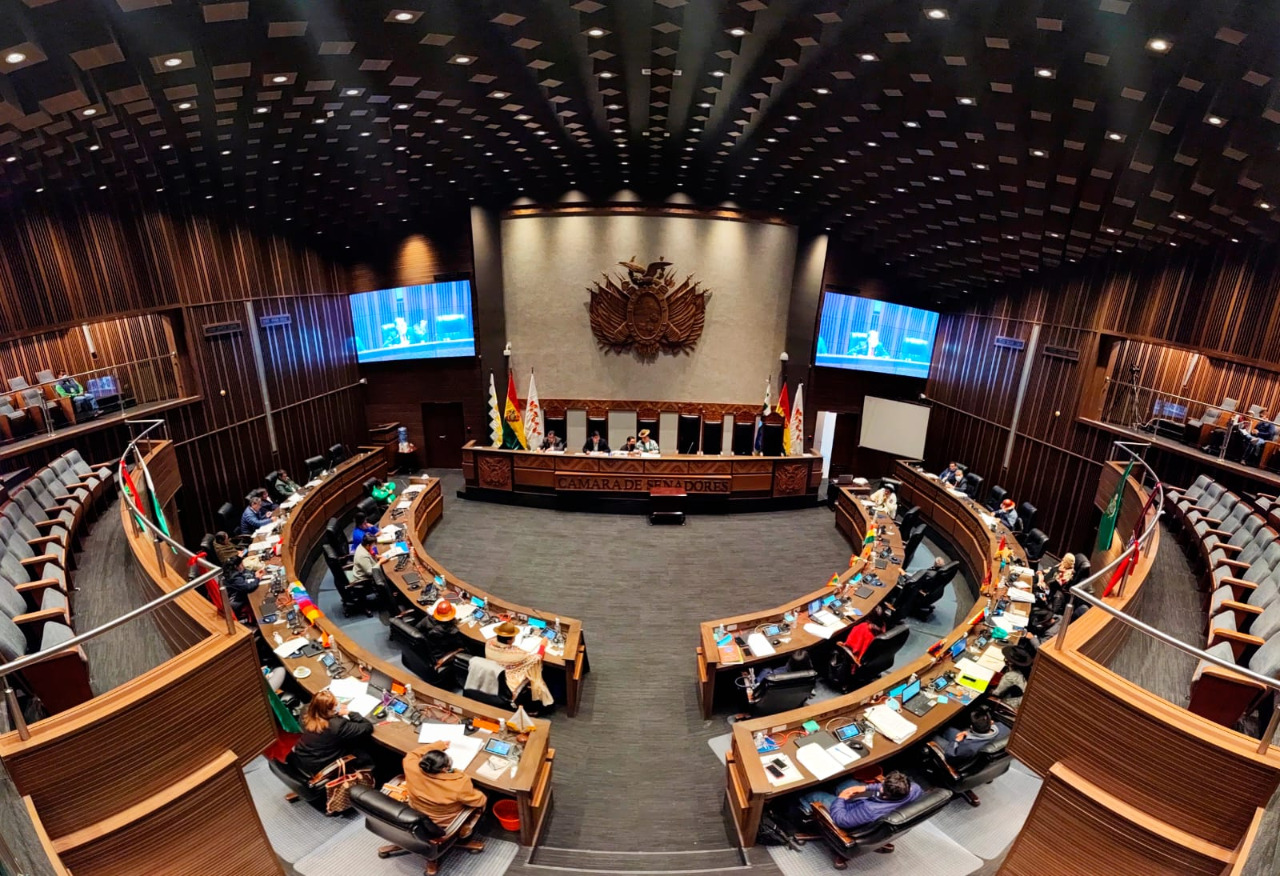 Senado rinde homenaje a la ciudad de El Alto y sus instituciones por su 37 aniversario