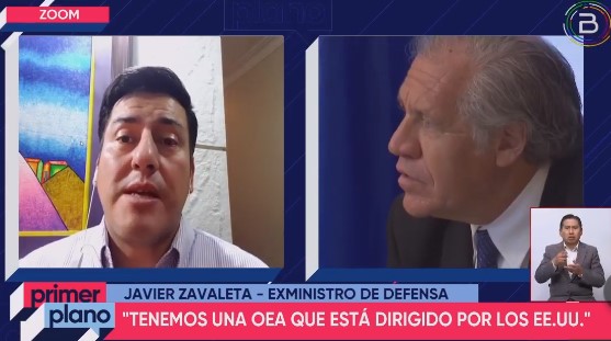 Zavaleta: Sustitución de la OEA por institución autónoma es lo más acertado para solución de problemas de América Latina