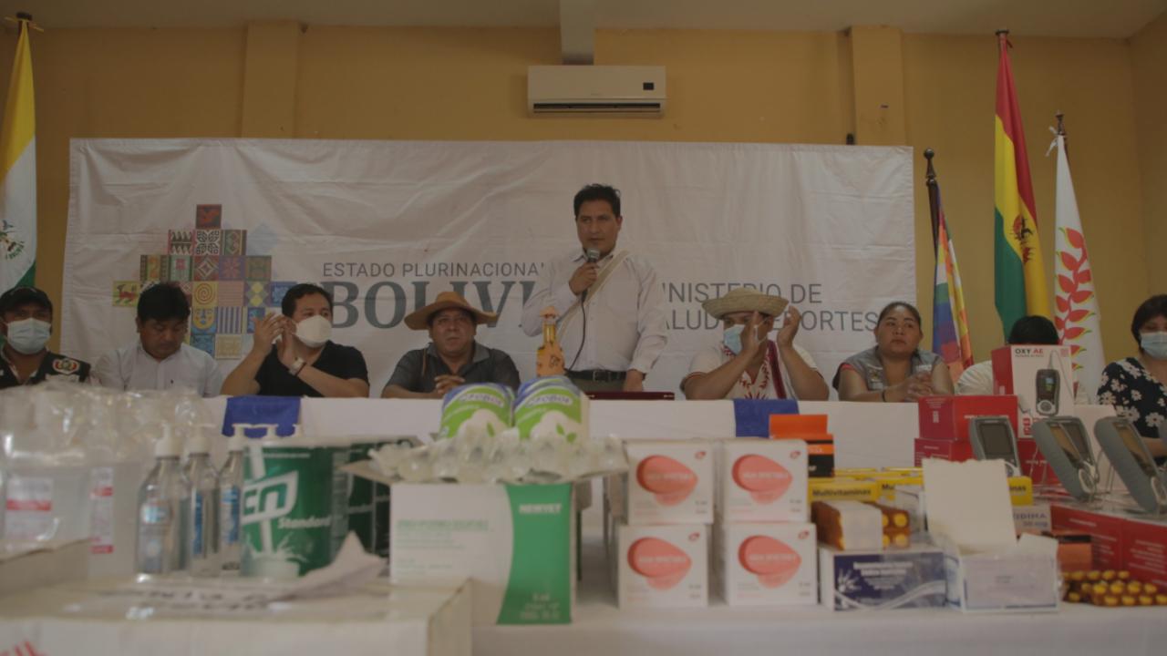 Gobierno dialoga con la CIDOB temas de salud para mejor atención de pueblos indígenas y entrega medicamentos