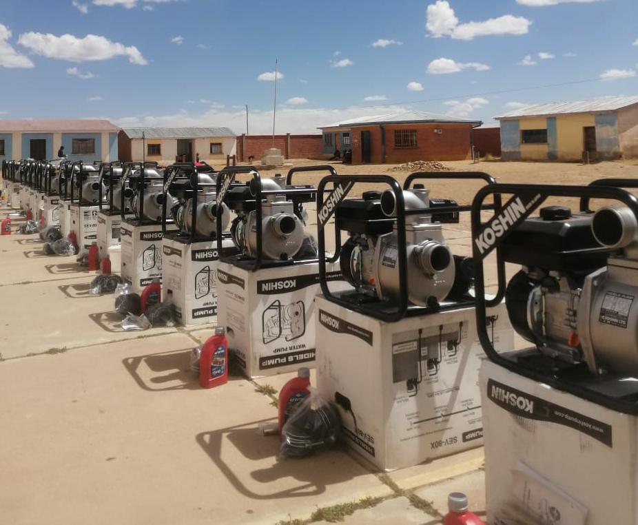 La Paz: Gobierno implementa sistemas de riego para incrementar la producción de leche en el municipio San Pedro de Curahuara