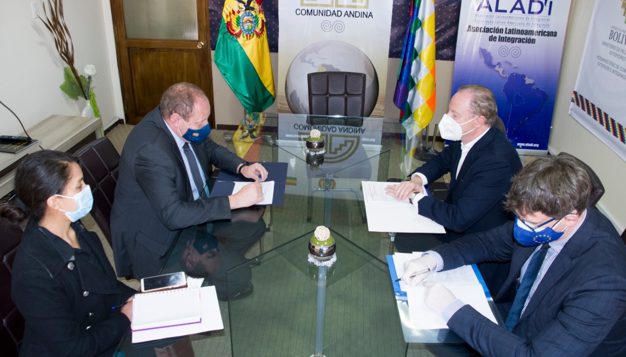 Relaciones entre Bolivia y la Unión Europea se consolidan en busca de la reactivación económica y el impulso del comercio exterior