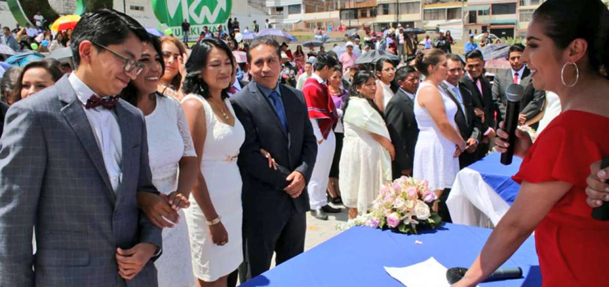 Matrimonio colectivo: OEP abre registro en La Paz para que las parejas contraigan nupcias