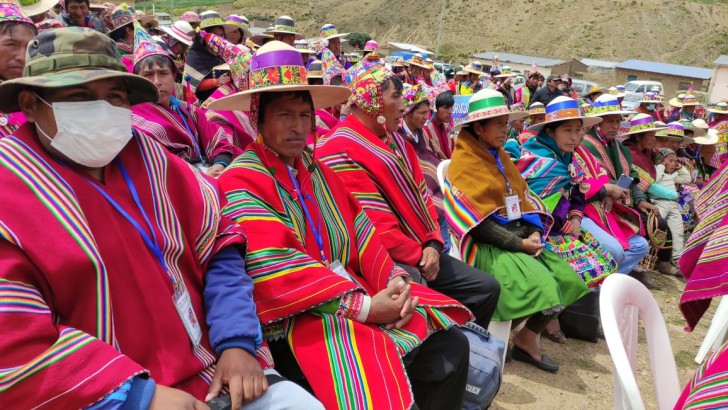 Presentan el primer borrador del Estatuto de la Autonomía Originaria Ch’alla de Cochabamba