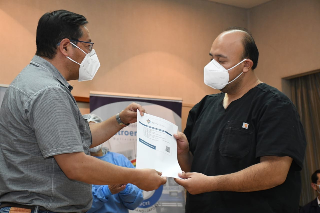 Chuquisaca, el séptimo departamento que ya aplica las vacunas anti-COVID