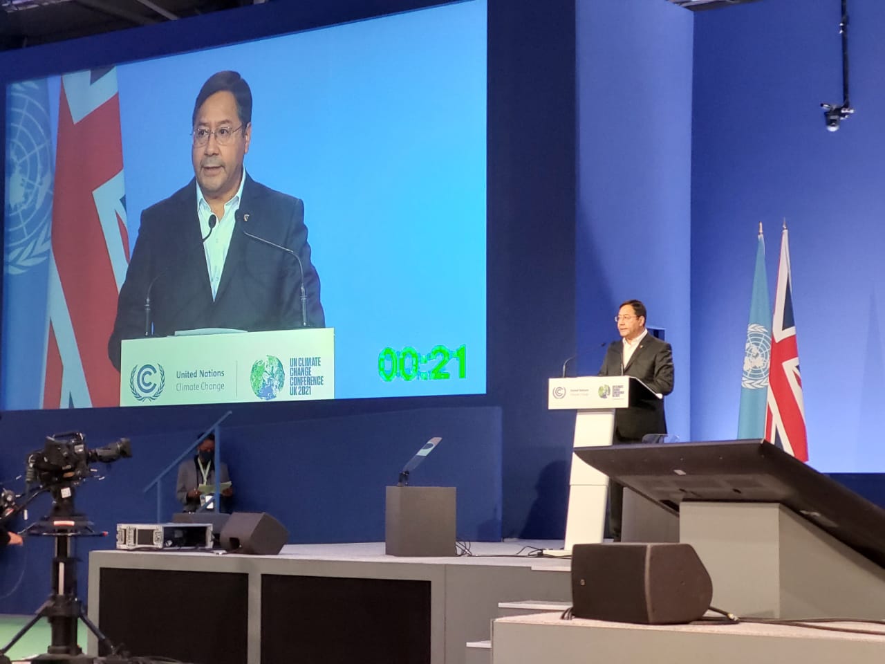 COP26: Bolivia lidera con propuestas en la cumbre sobre cambio climático de las Naciones Unidas