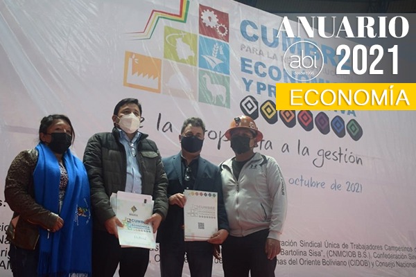 Cumbres sociales para impulsar la reactivación económica en Bolivia