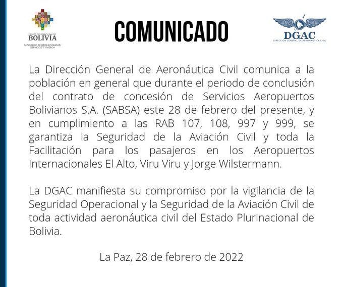 ABI DGAC garantiza la seguridad y facilitaci n para pasajeros en