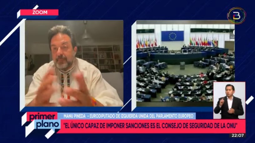 Eurodiputado: Parlamento Europeo no tiene capacidad ni competencia legal para sancionar a Bolivia