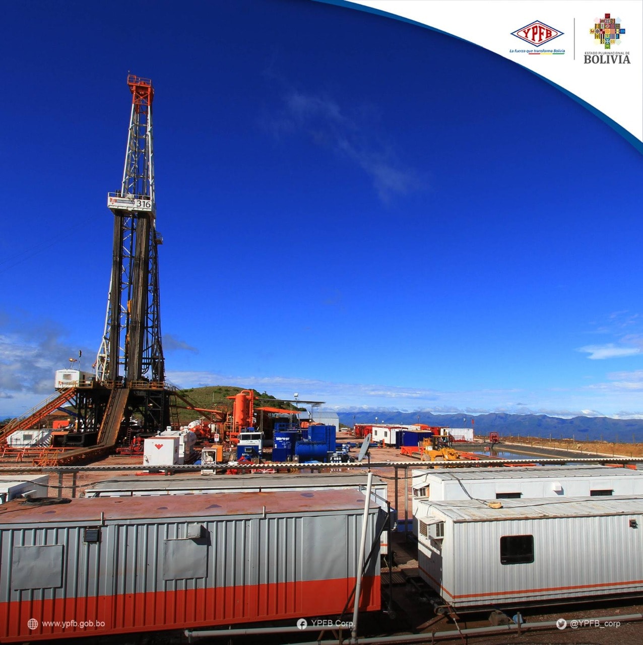 Gobierno invierte $us 264,7 millones en proyectos de exploración hidrocarburífera