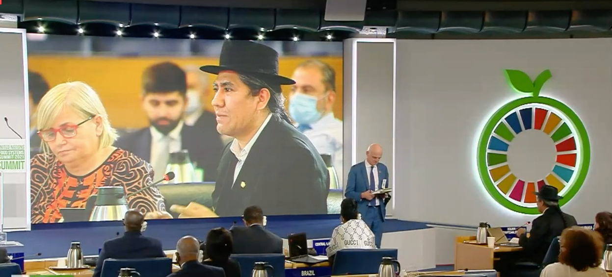 Bolivia participa en la precumbre sobre los sistemas alimentarios