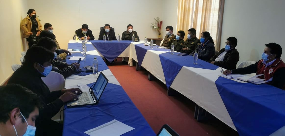 Oruro trabajará plan de contingencia con el objetivo de controlar zonas fronterizas y evitar propagación del COVID-19