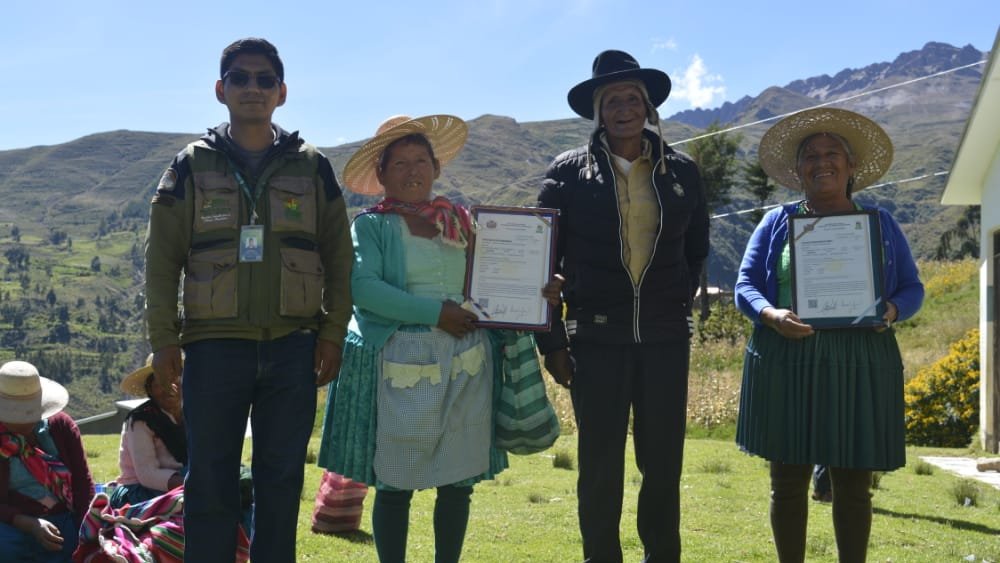 INRA: El saneamiento de tierras a nivel nacional alcanza el 87%