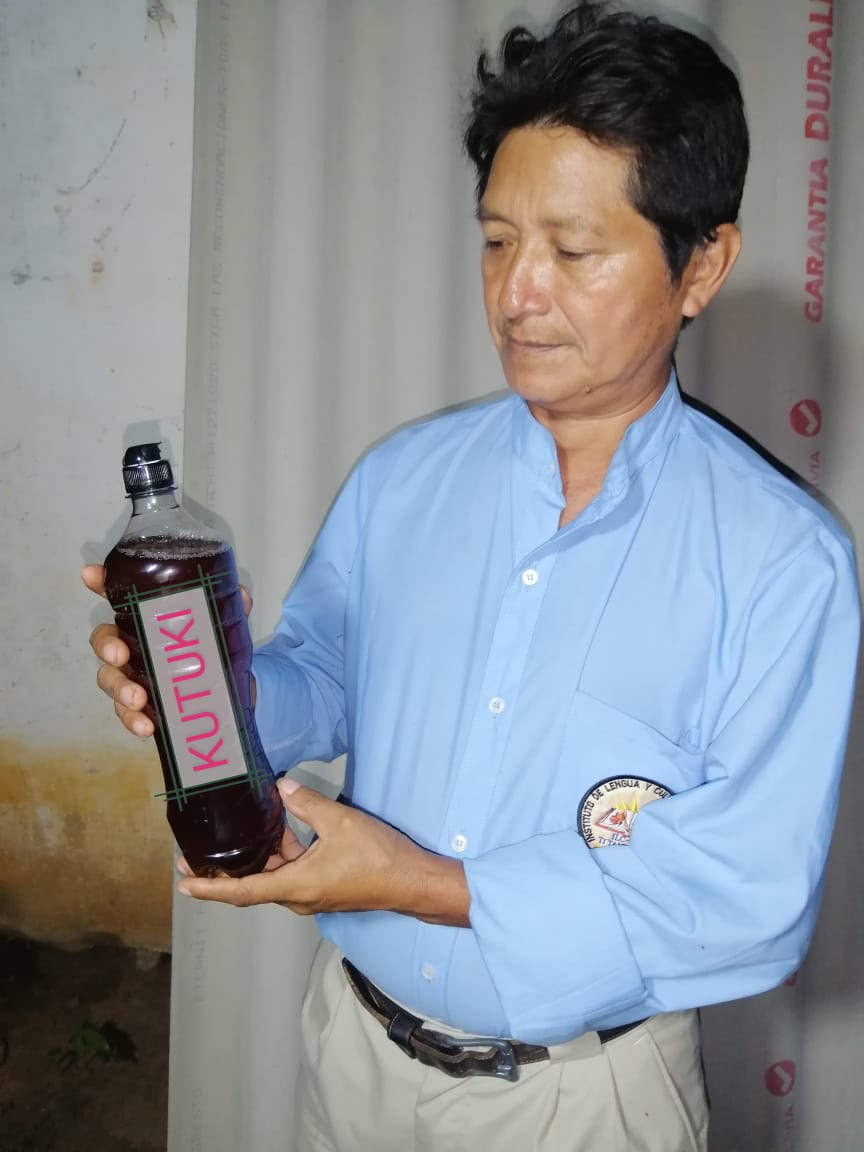 Jarabe de “kutuki” chiquitano, una opción ancestral para combatir al COVID