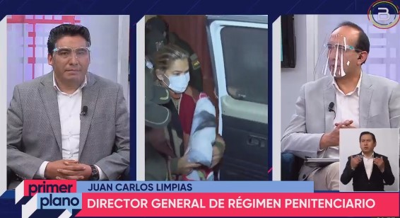 Director de Régimen Penitenciario: Salud de Áñez es estable, se respetan sus derechos y es acompañada por familiares en su celda (Adelanto)