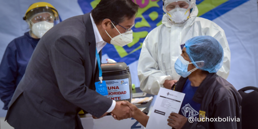 Presidente resalta la inversión de Bs 1.709,7 millones para combatir el COVID-19 y reafirma su compromiso con la salud