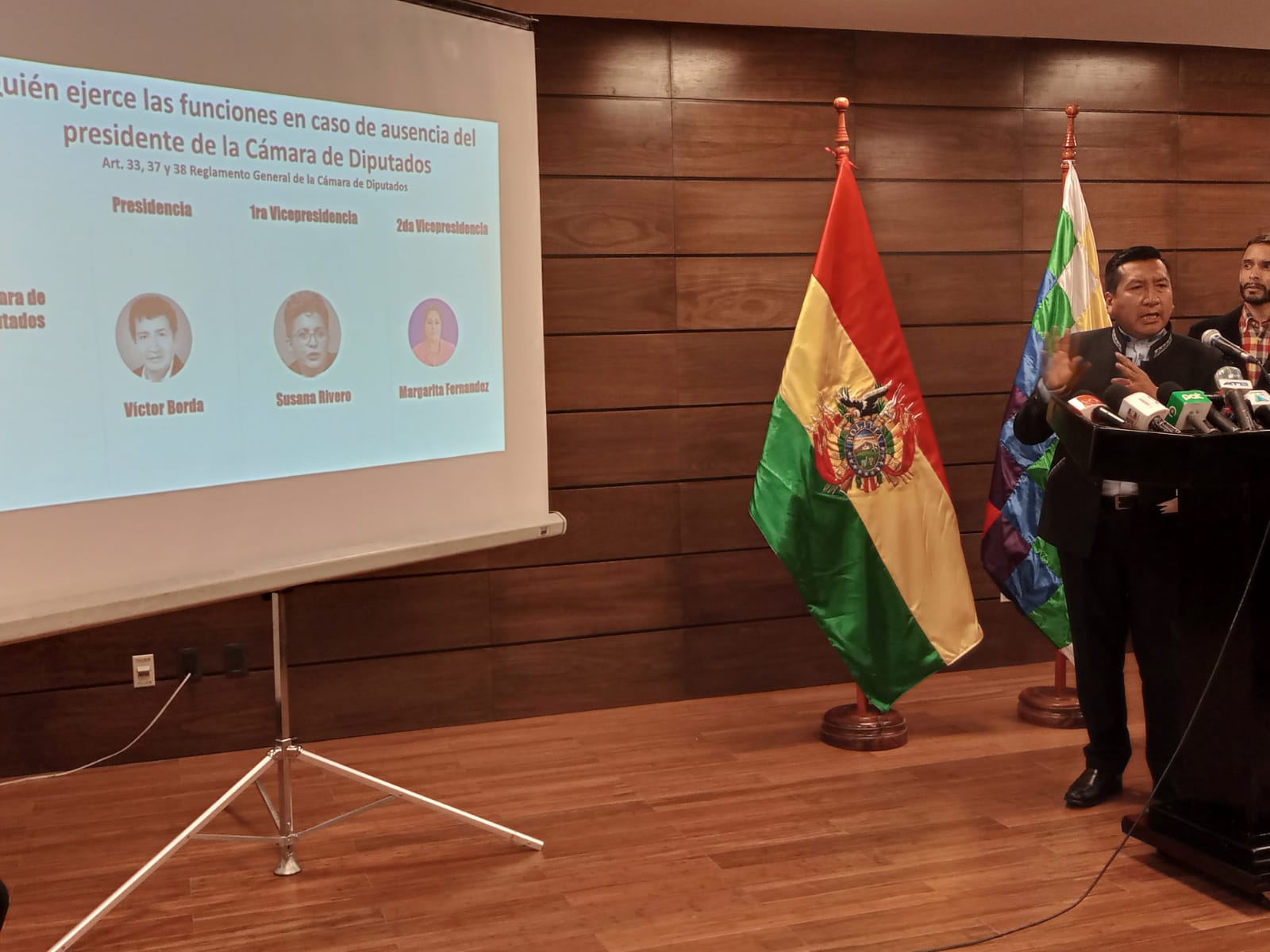 Órgano Legislativo anuncia procesos penales contra exautoridades que avalaron la sucesión inconstitucional de Áñez