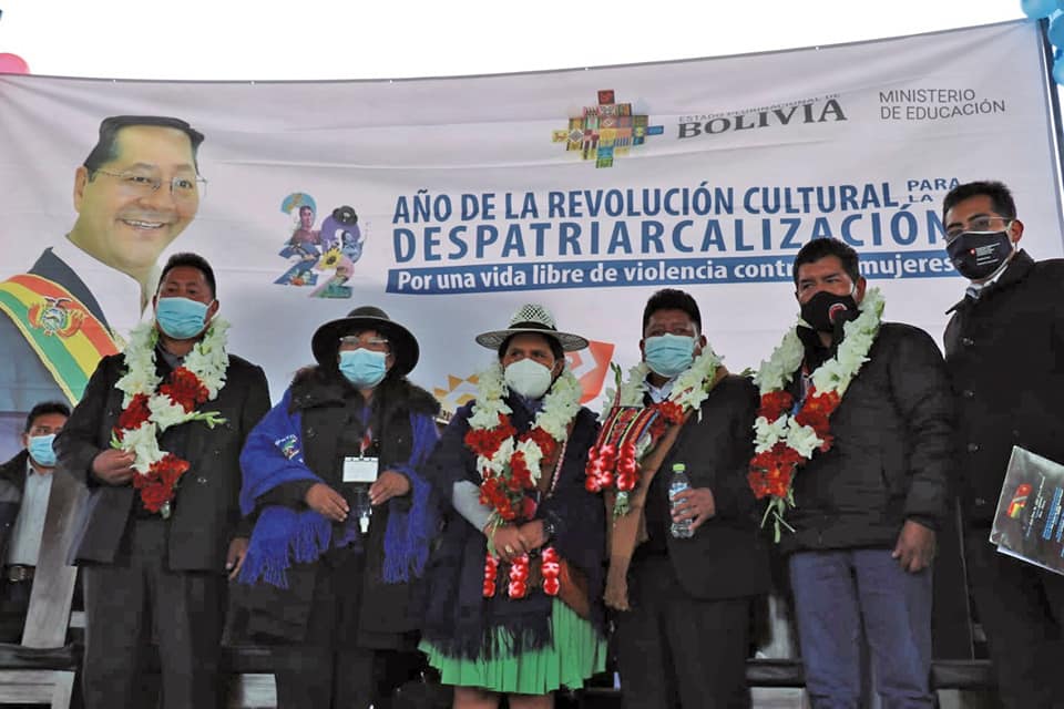 Bolivia inaugura gestión escolar 2022 en el marco del “Año de la Revolución Cultural para la Despatriarcalización”