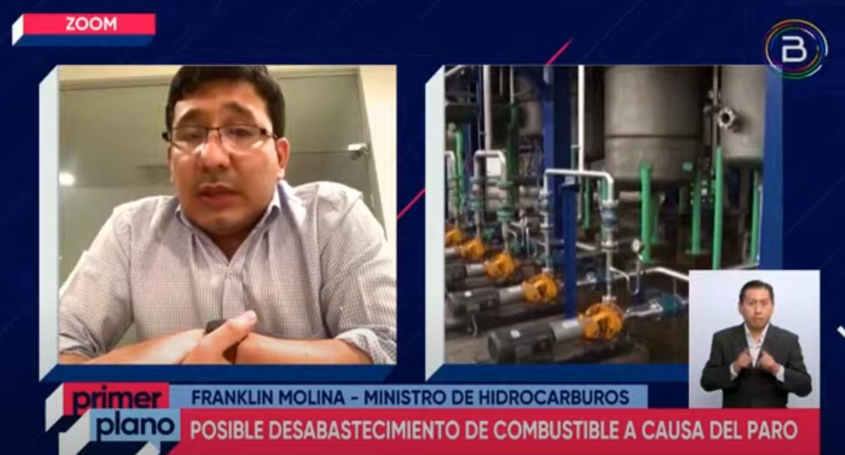 Ministro: 360 camiones cisterna con gasolina y diésel están varados debido al bloqueo cívico cruceño