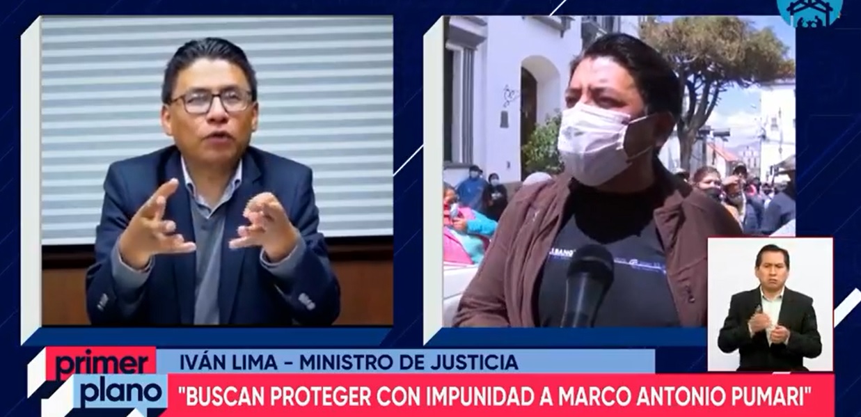 Ministro afirma que oposición insiste en politizar el caso Pumari pese a que su detención es un tema de justicia