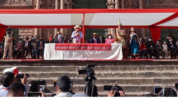 Pedro Castillo reiteró su llamado a la unidad de los peruanos